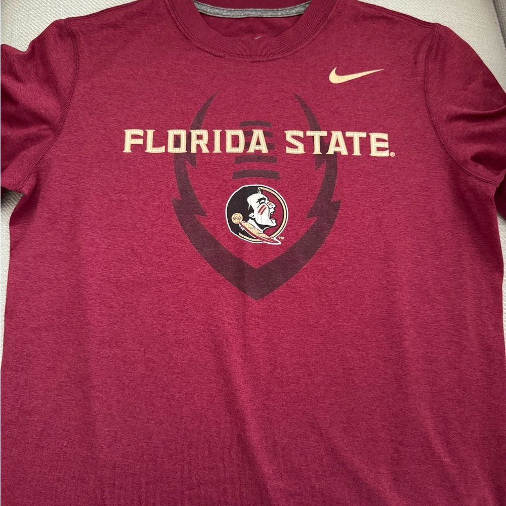 Nike Maroon Florida State Short Sleeve Tee